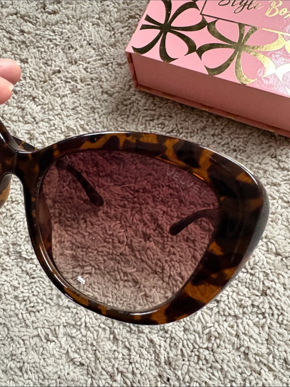 Velvet eyewear sunglasses trio